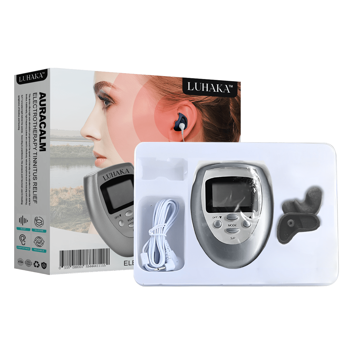 Luhaka™ Auracalm Electrotherapy Tinnitus Relief