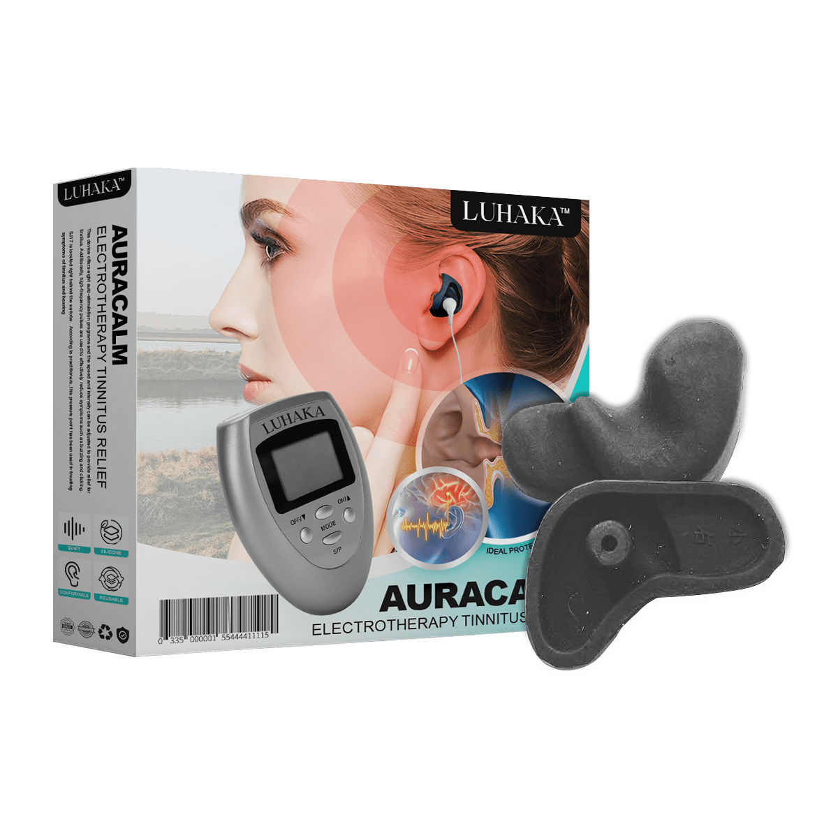 Luhaka™ Auracalm Electrotherapy Tinnitus Relief