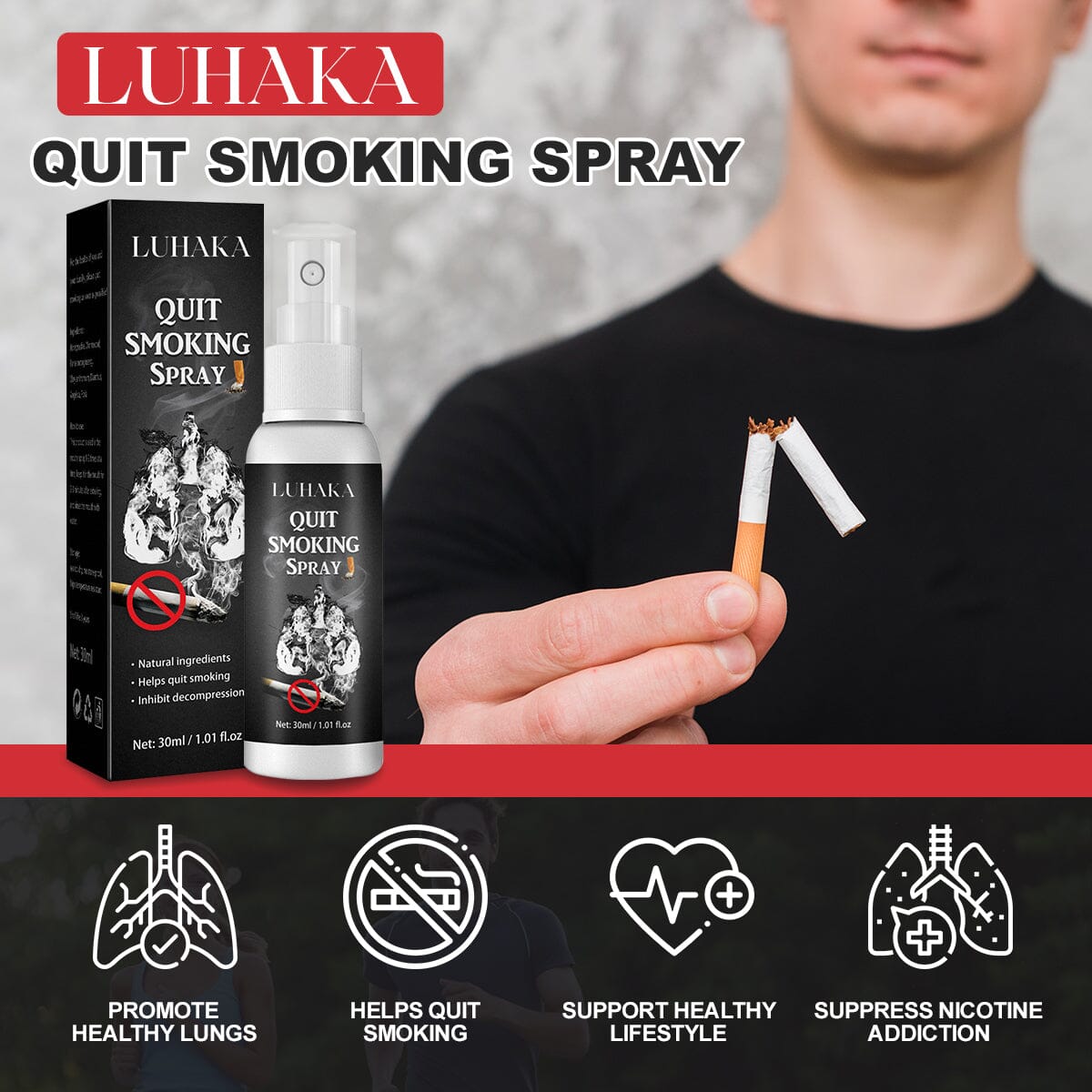 Luhaka Quit Smoking Spray