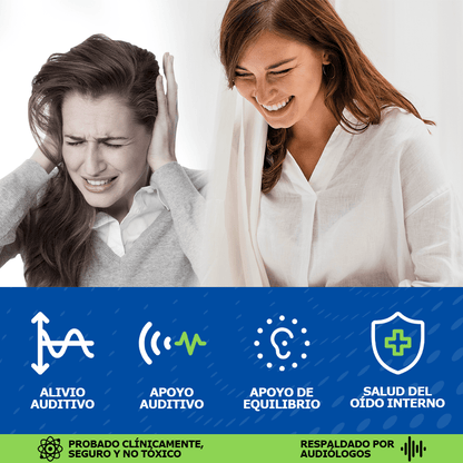 LUHAKA™ AcuPeace Dispositivo De Alivio Del Tinnitus