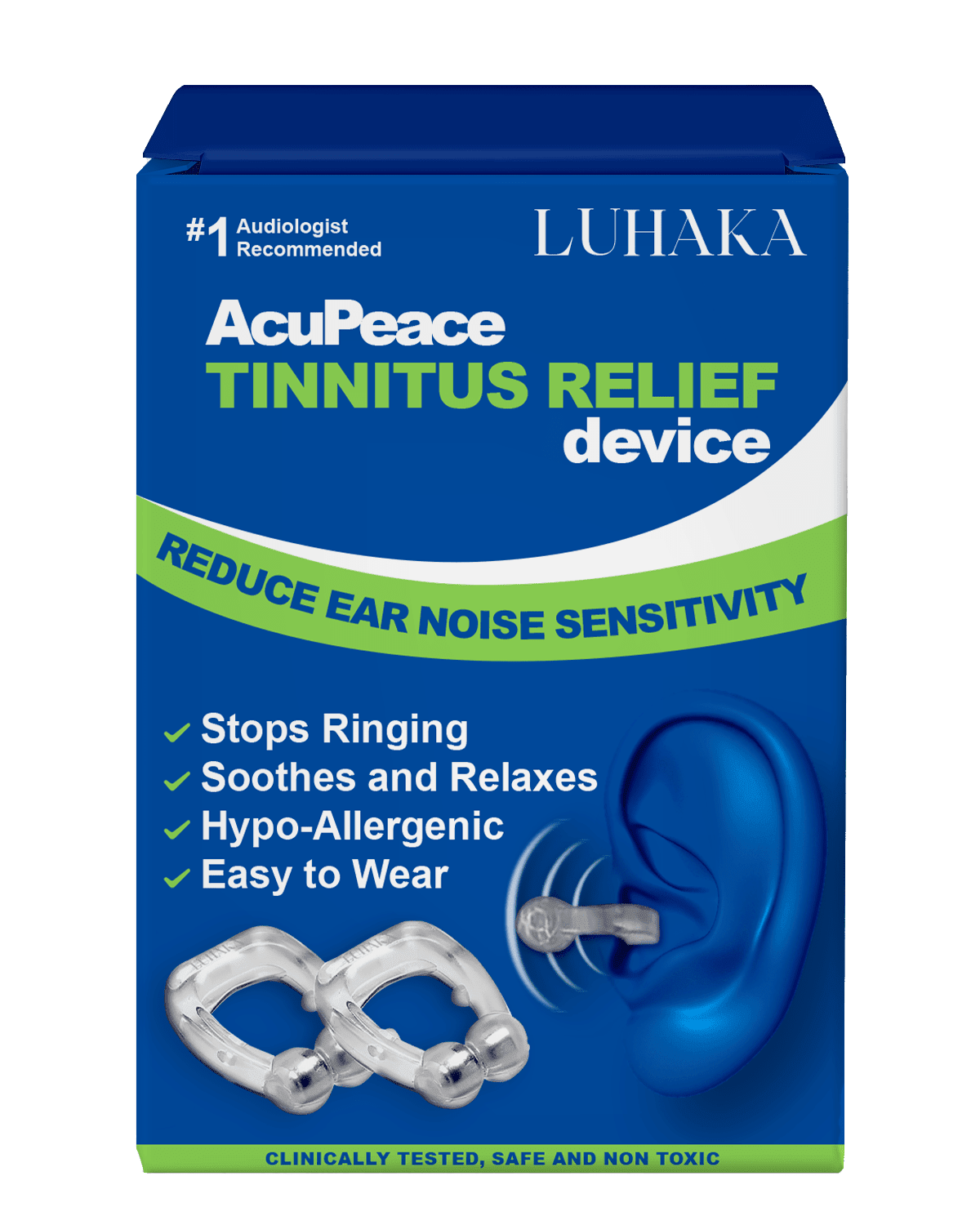 LUHAKA™ AcuPeace Tinnitus Relief Device
